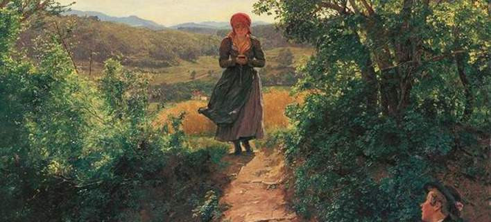 Σάλος με τον πίνακα 150 ετών που δείχνει γυναίκα να κρατά iPhone